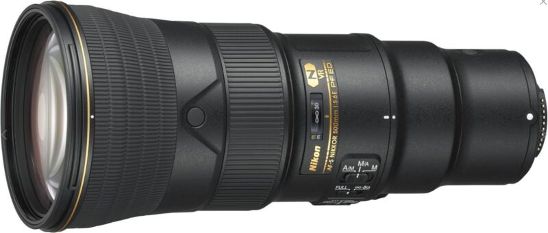 Nikon AF-S 500mm 5.6 E PF ED VR | nero 2