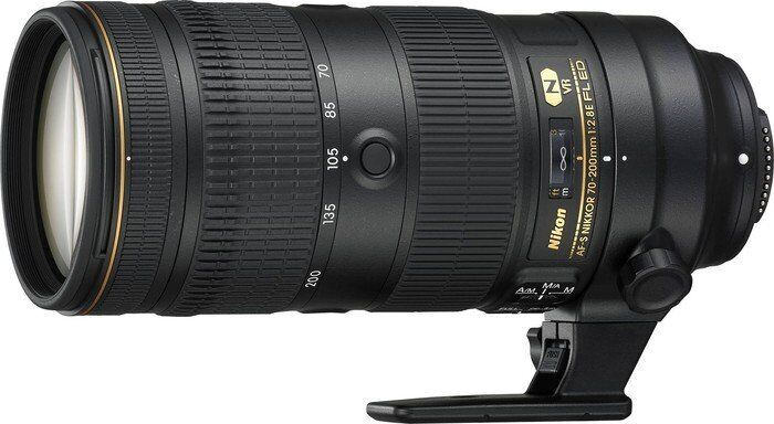 Nikon AF-S 70-200mm 2.8E FL ED VR | sort