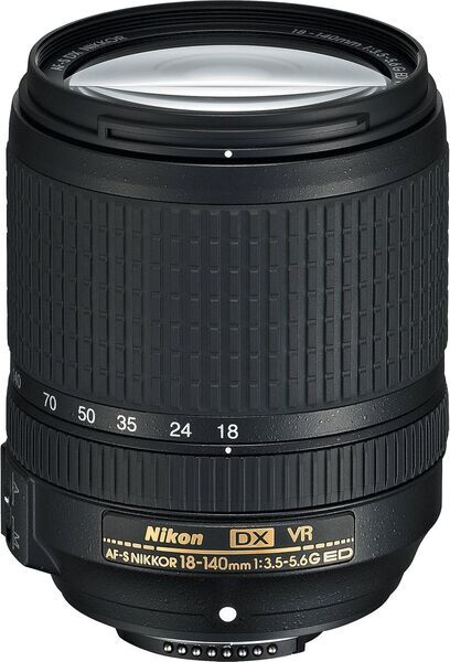 Nikon AF-S DX 18-140mm 3.5-5.6 G ED VR | zwart 1