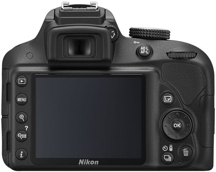 Nikon D3300 | svart | AF-S VR DX 18-55 mm 3.5-5.6G II 2