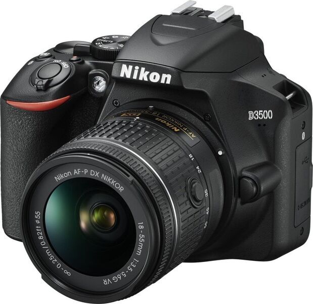 Nikon D3500 | sort | Nikon DX VR AF-P NIKKOR 18-55 mm 1