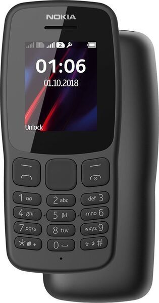 Nokia 106 (2019) | Dual-SIM | noir