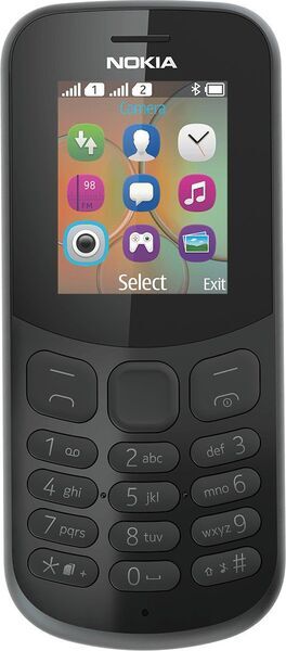Nokia 130 (2017) | svart | Dual-SIM