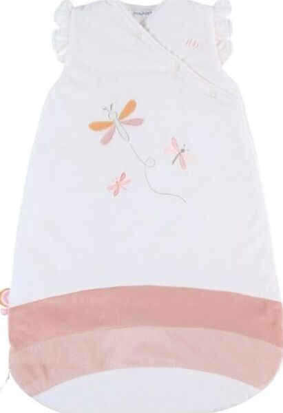 Noukies Baby Winterschlafsack | weiß 1