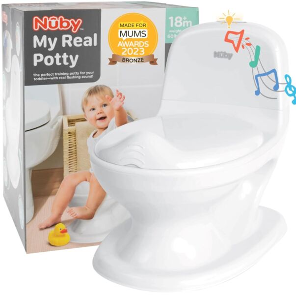 Nuby My Real Potty | white, image 1 of 1