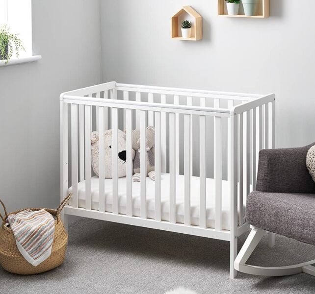 Obaby Bantam Space Saver cot | white, image 1 of 1