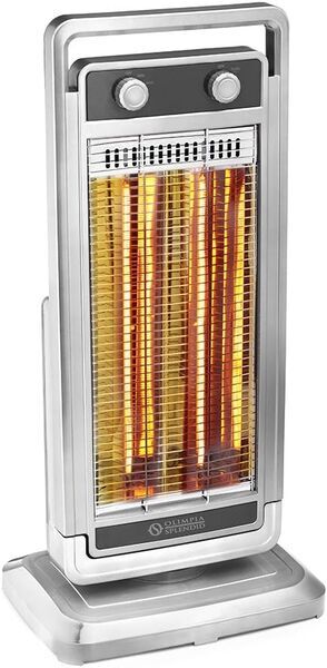 Olimpia Splendid Solaria Carbone 99610 Chauffage par ventilateur | argent 1
