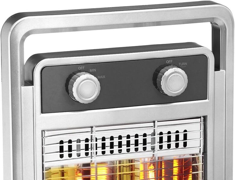 Olimpia Splendid Solaria Carbon 99610 teplovzdušný ventilátor | stříbrná 3