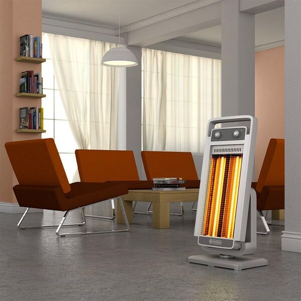 Olimpia Splendid Solaria Carbon 99610 teplovzdušný ventilátor | stříbrná 4