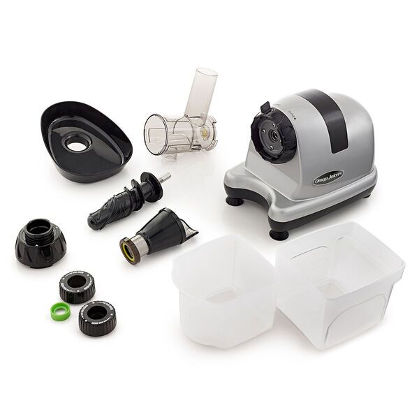 Omega Juicers MM900 Juicer | silver/black 3