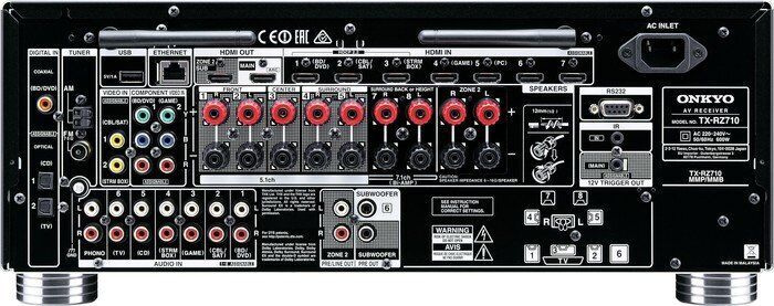 Onkyo TX-RZ710 | schwarz 4