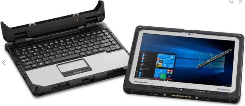 Panasonic Toughbook CF-33 MK1| i5-7300U | 12" | 8 GB | 512 GB SSD | Webcam | 4G | Touch | Stylus | Win 10 Pro | DE 2