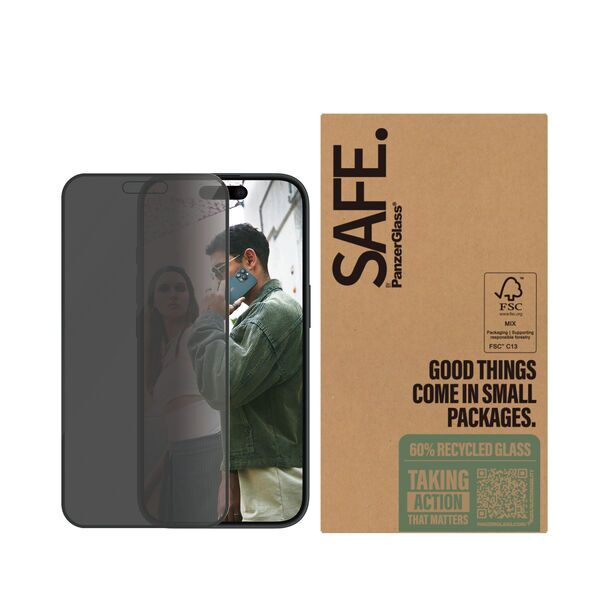 Privacy Screen Display Protector | PanzerGlass™ | iPhone 15