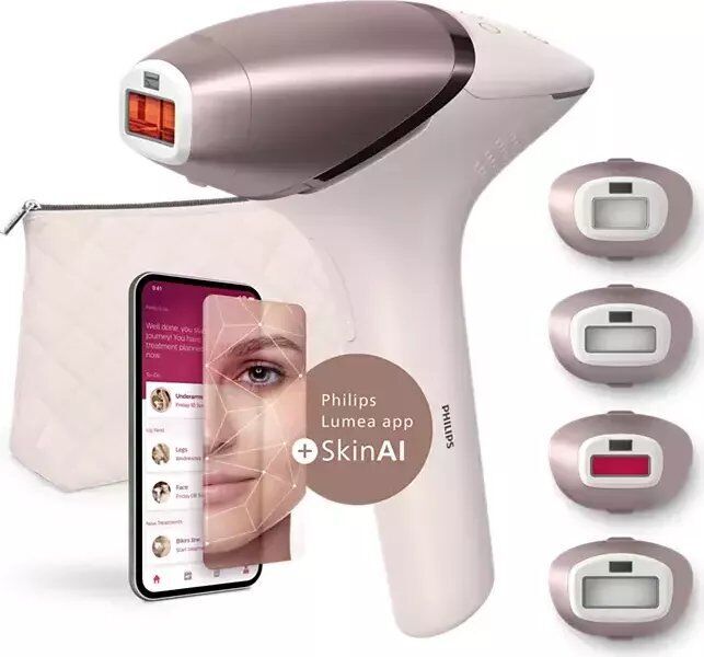 Philips BRI977/00 Lumea Series 9900 IPL-Épilateur | or rose 1
