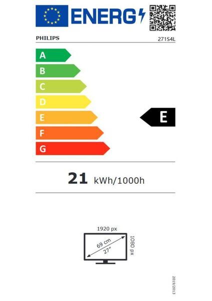 Philips S-line 271S4LPYEB | 27" | sis. jalustan | musta 4