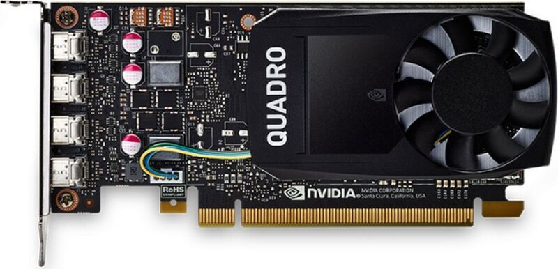 PNY Nvidia Quadro P1000 | 4 GB GDDR5 3