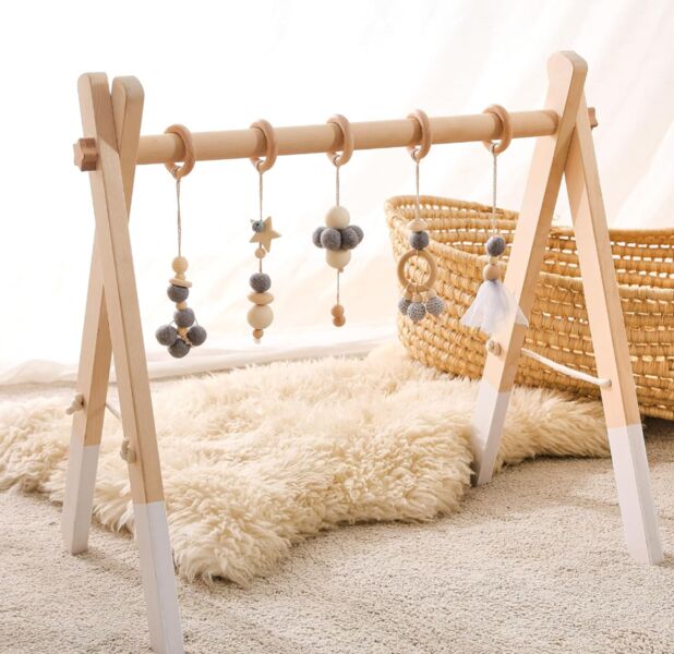 Promise Babe Spielbogen wood | grey 1