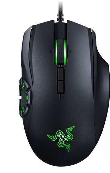 Razer Naga Hex V2 Ergonomic MOBA Gaming Mouse | svart