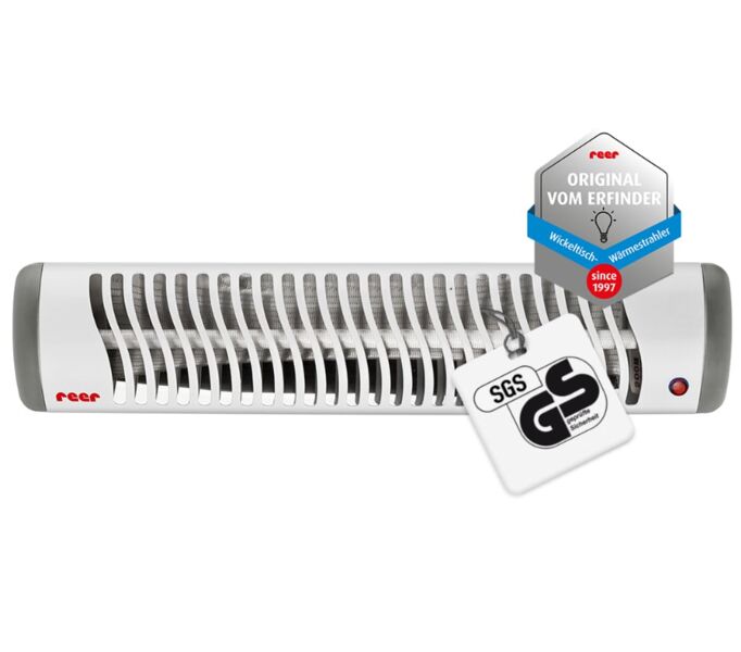 Reer EasyHeat Wickeltischstrahler | hvid 1