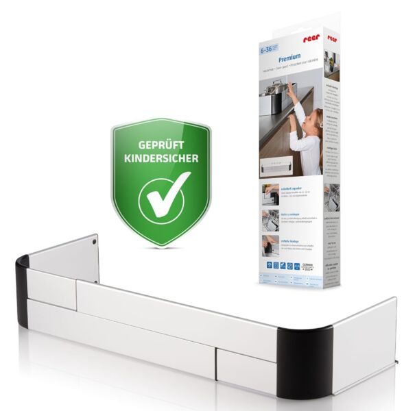 Reer Herdschutzgitter Premium | silver 1