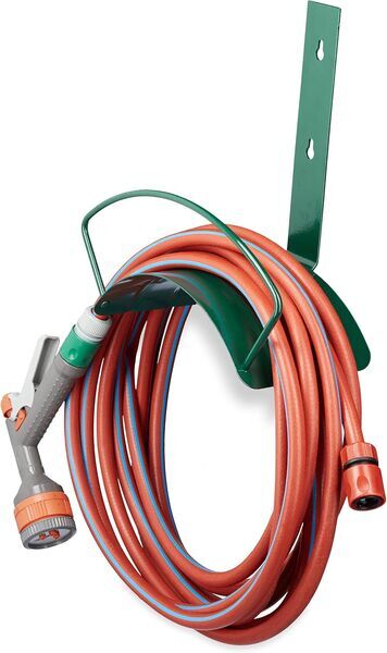 Relaxdays Stenski Nosilec Cevi | zelena 1