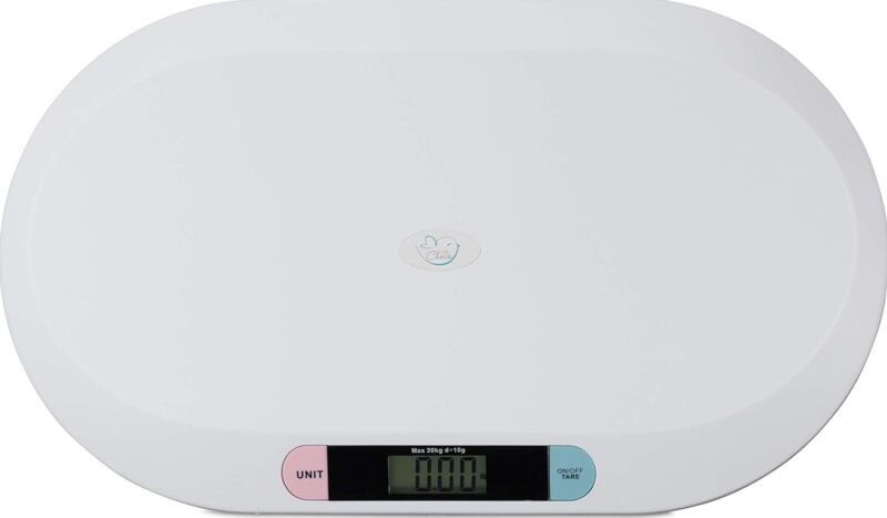 Relaxdays Digitale Babywaage | white 1