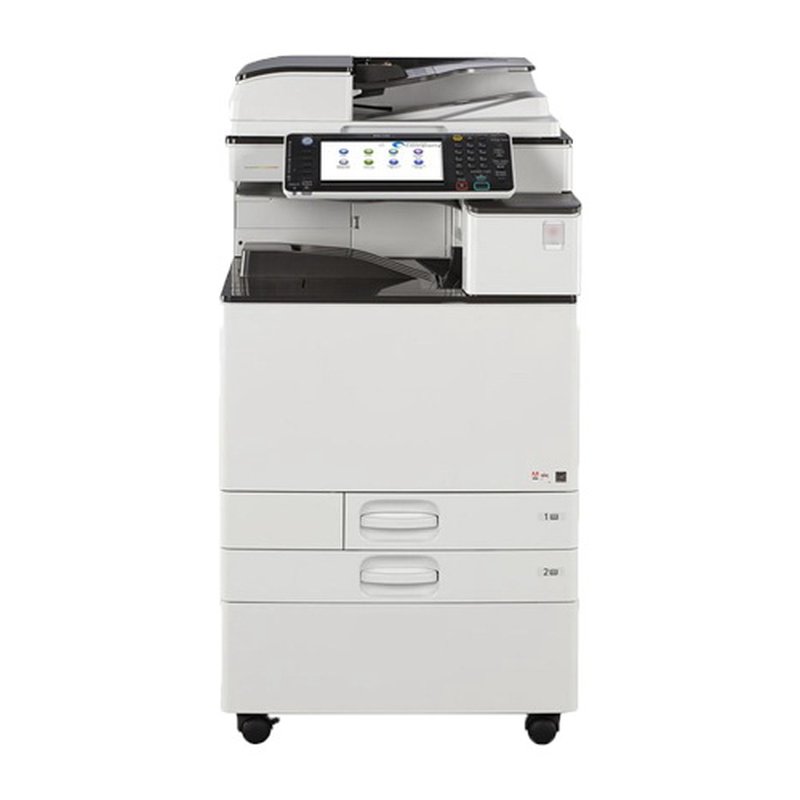 2 Trays Copy 60pm Scan Print Refurbished Ricoh Aficio MP 6000 A3 High Speed Black and White Laser Multifunction Printer Network Stand Auto Duplex 