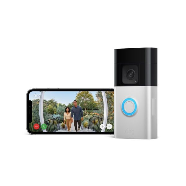 Ring Video Doorbell 3 Plus | sort/sølv 3