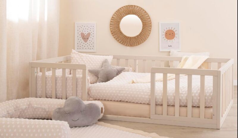 Roba Montessori Floor Bed | grey, image 1 of 1
