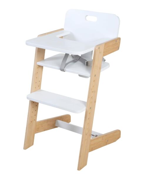 Roba Nature Up Hochstuhl | white 1
