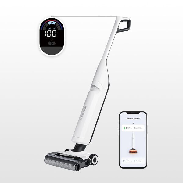 Roborock Flexi Pro Cordless Wet/Dry Vacuum | white/black, image 1 of 1