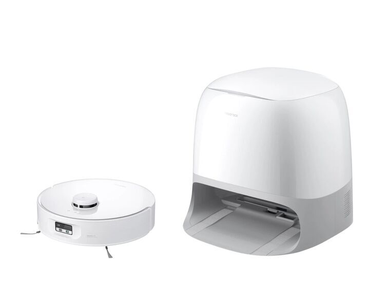 Roborock Qrevo Curv 2 FlowX Robot Vacuum Cleaner with Mopping Function incl. Self-Emptying Station | white, image 1 of 1