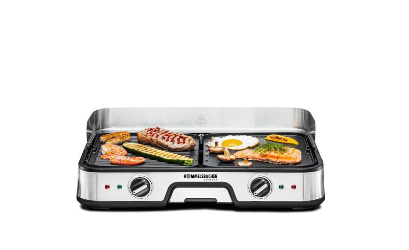 Rommelsbacher Table grill BBQ 2025 | black/silver 2