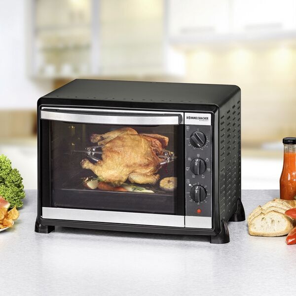 Rommelsbacher Forno per cottura e grill BG 1550 | nero/argento 2