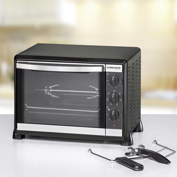 Rommelsbacher Bake & Grill Oven BG 1550 | black/silver 3
