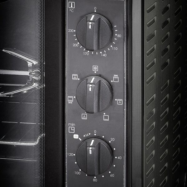 Rommelsbacher Bake & Grill Oven BG 1550 | black/silver 4