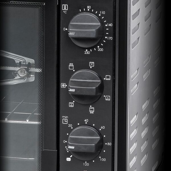 Rommelsbacher Bake & Grill Oven BG 1805/E | black/silver 4