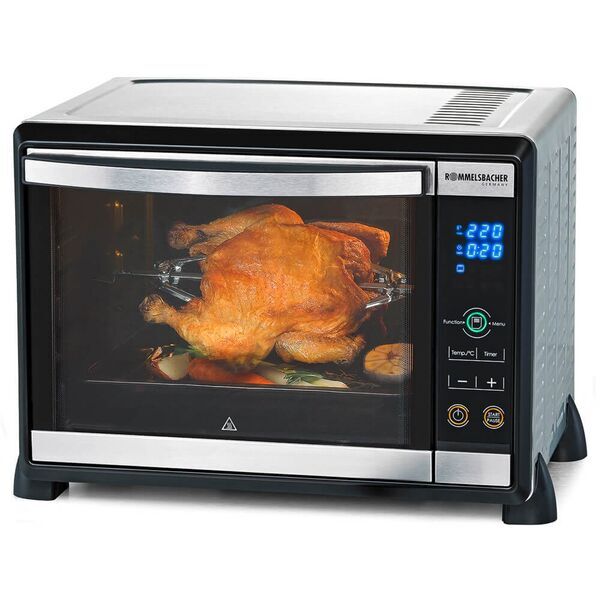 Rommelsbacher Bake & Grill Oven BGE 1580/E | black/silver 1