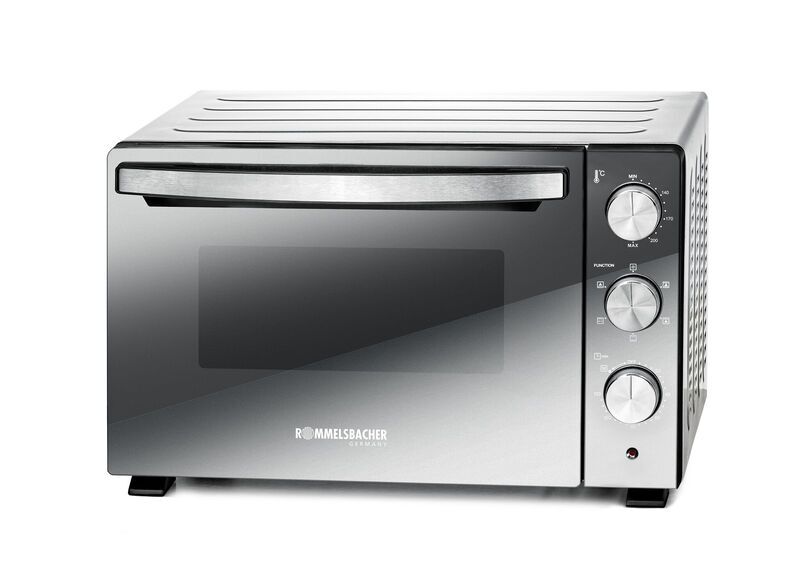 Rommelsbacher Forno de assar & Grill BGS 1500 | preto/prateado