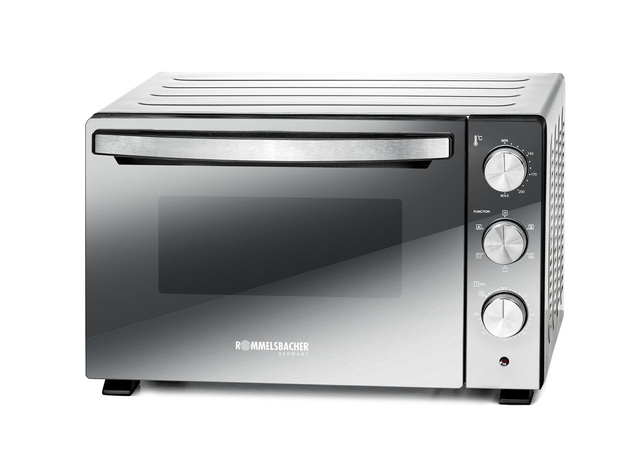 Rommelsbacher Back & Grill Ofen BGS 1500 schwarz/silber