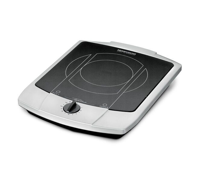 Rommelsbacher Single hotplate CERAN® CT 2200/E | black/silver 1