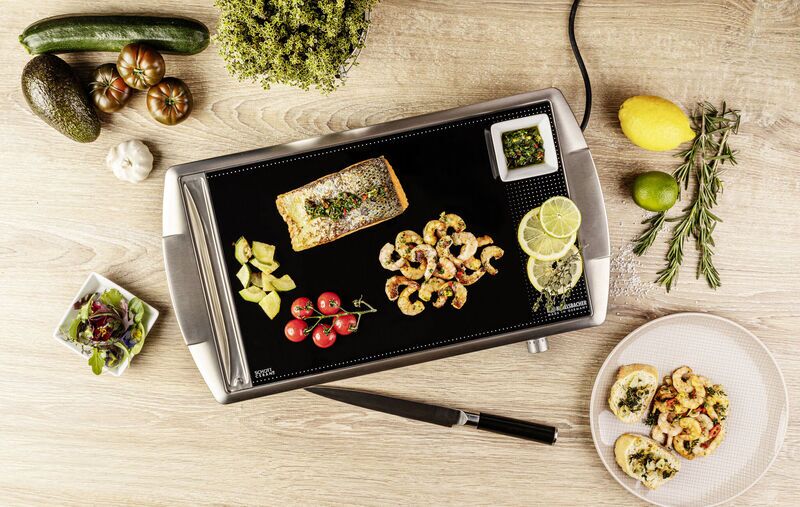 Rommelsbacher CERAN® grill CG 2303/E | silver/black 4