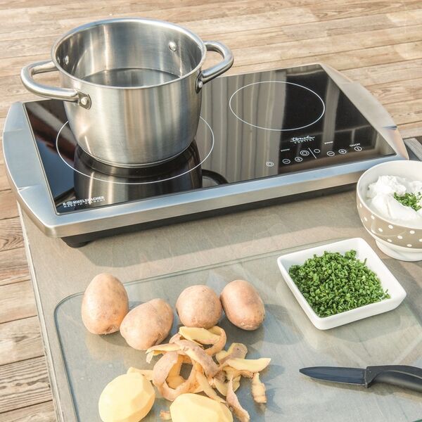 Rommelsbacher Double hotplate CT 3403/TC CERAN® | black/silver 3