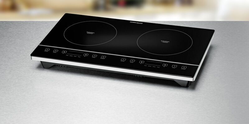 Rommelsbacher Double hotplate induction CT 3405/IN | black/silver 2