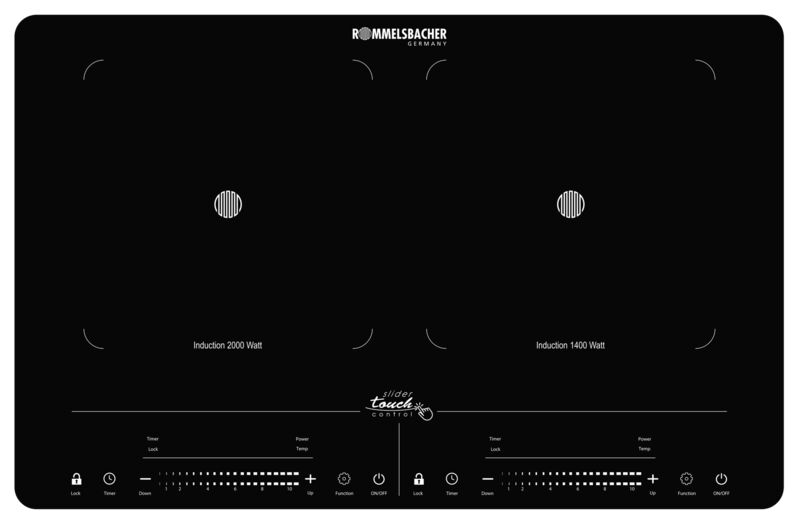Rommelsbacher Double hotplate induction CT 3420/IN | black 2