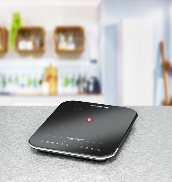 Rommelsbacher Single hotplate induction CTS 2000/IN | black/silver 4