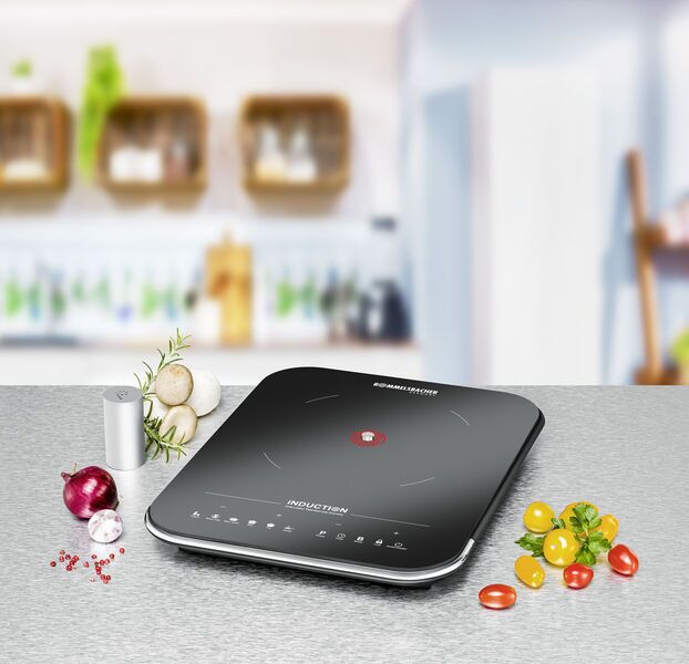 Rommelsbacher Single hotplate induction CTS 2000/IN | black/silver 5