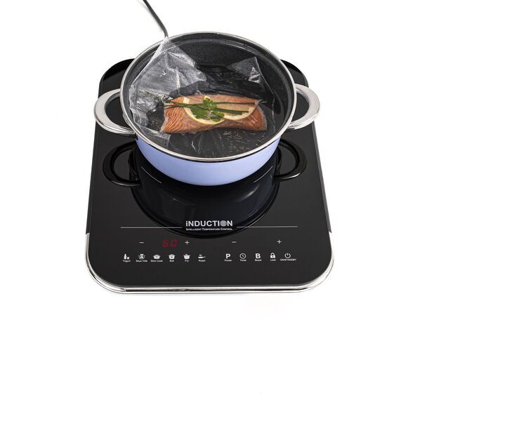 Rommelsbacher Single hotplate induction CTS 2000/IN | black/silver 3