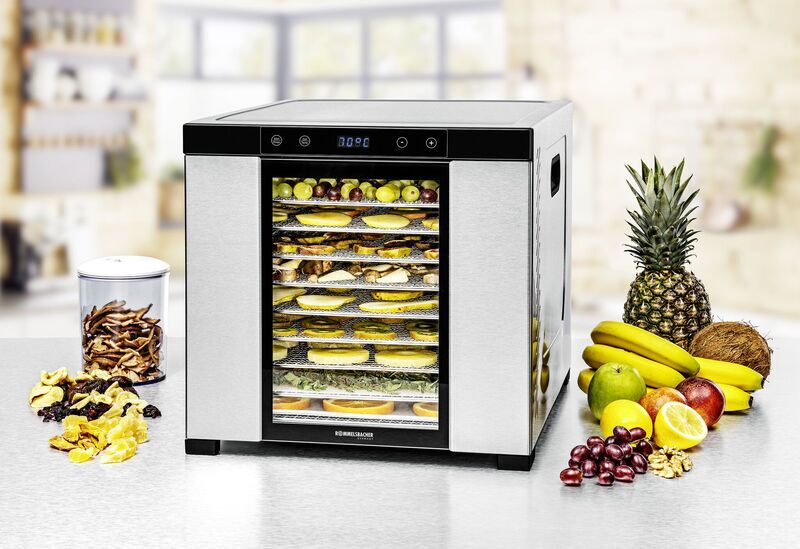 Rommelsbacher Dehydrator DA 1000 | silver/black 5