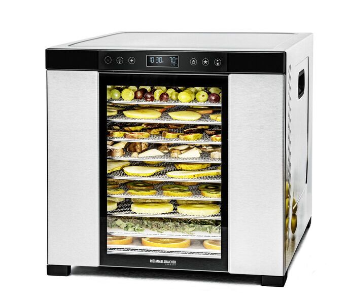 Rommelsbacher Dehydrator DA 1050 | silver/black 1